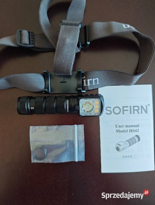Sofirn HS42 Gwarancja Nowa latarka czołowa Bronów