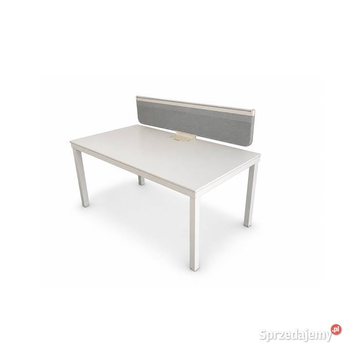 Biurko Vitra Kremowa biel Biuro