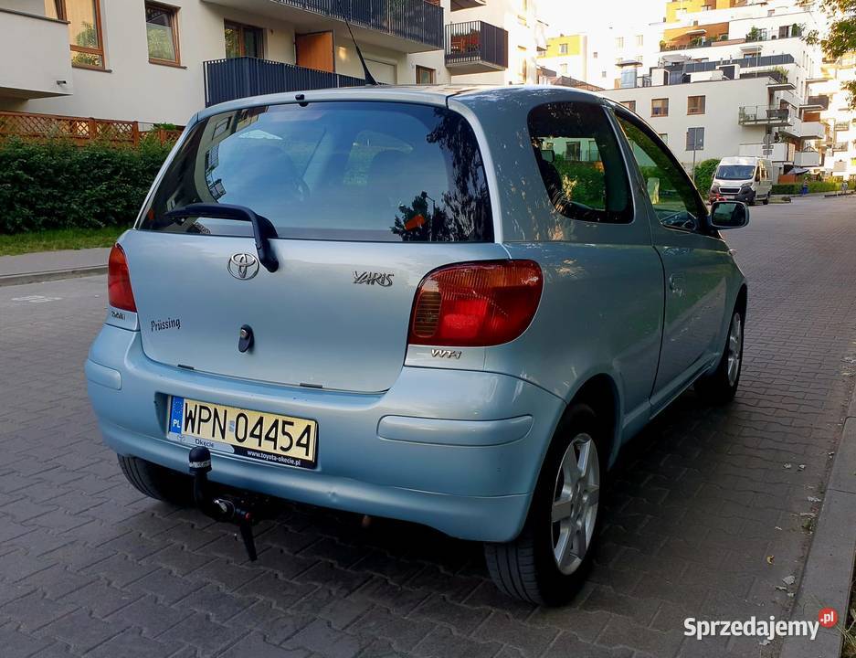 Toyota Yaris 10 Klima hak 68KM mazowieckie Warszawa