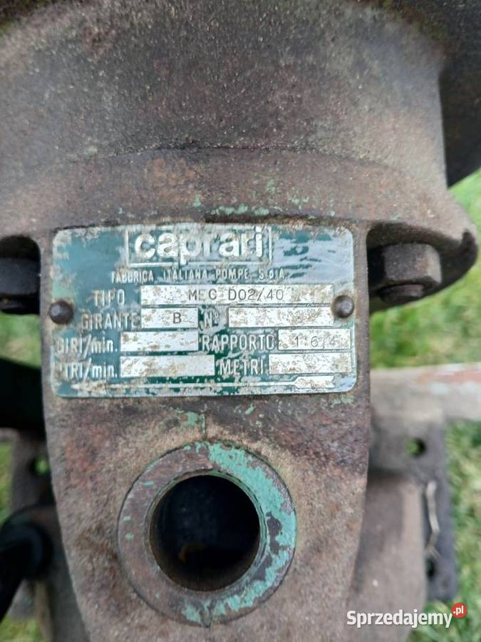 Pompa wody Caprari Opatów