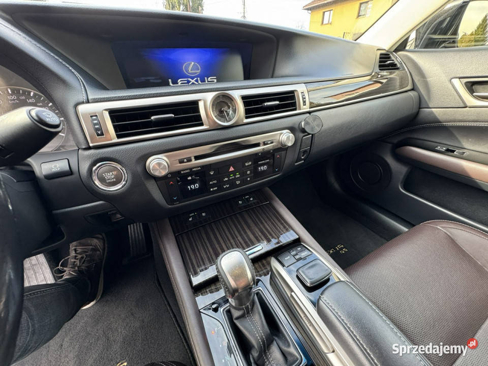 Lexus GS 20t skóra LED automat stan IV 2012 Łodygowice