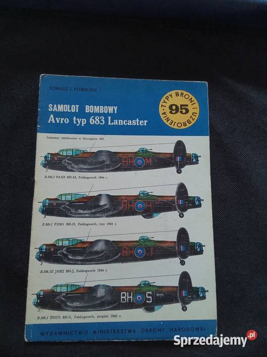 Samolot bombowy avro typ 683 typy broni i