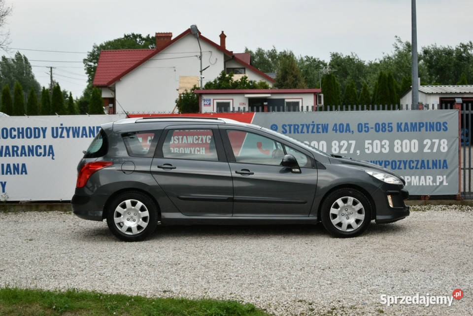Peugeot 308 SW SW 16HDi 90 2010r Klima Czujniki Kampinos