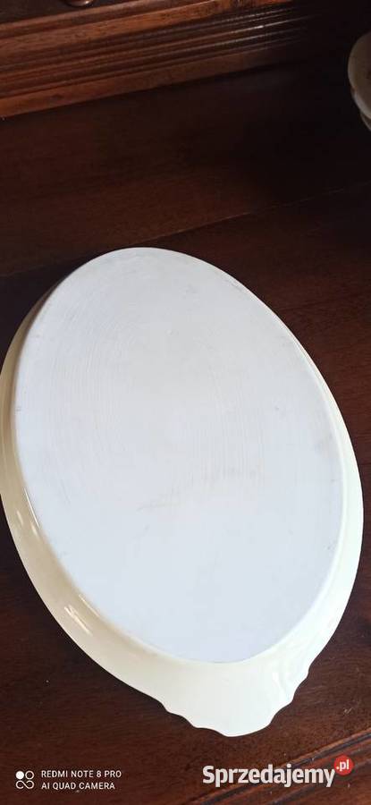 Patera KPM Krister Royal Ivory Niebieskie kwiaty Gdańsk