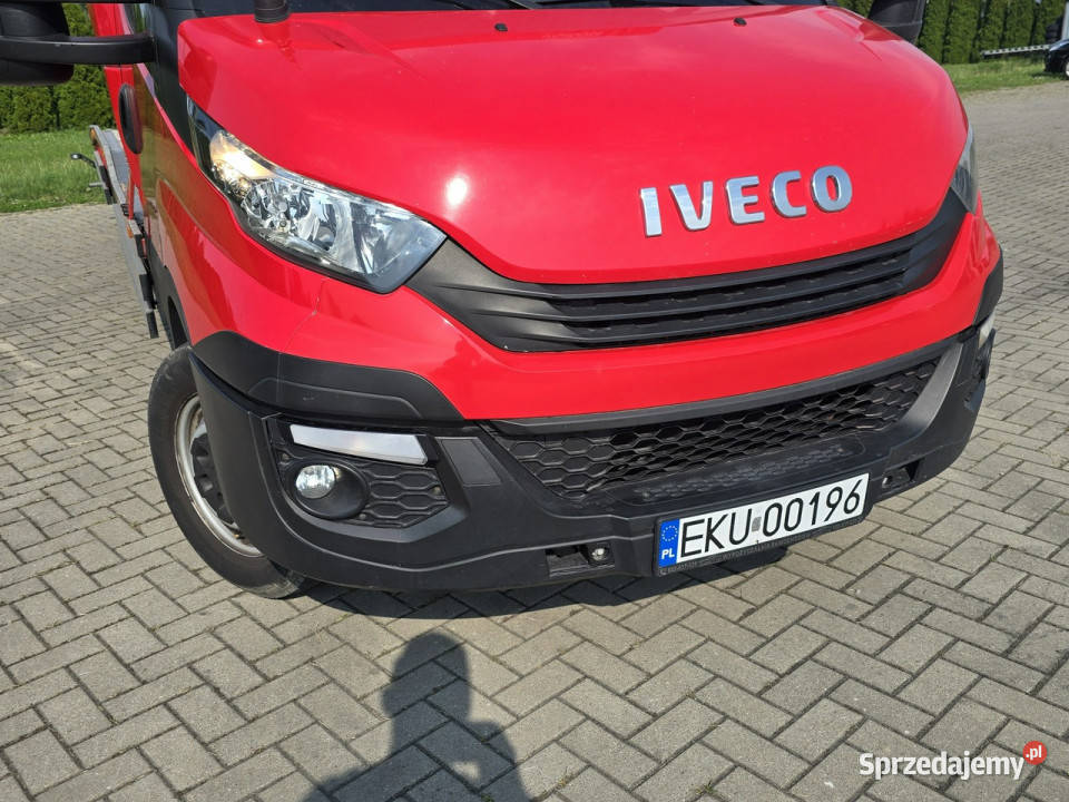 Iveco Daily 35S18 30D Salon Polska Autolaweta światła przeciwmgłowe Kutno