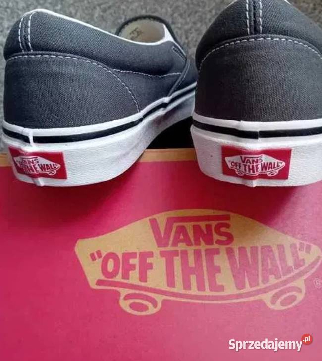 Nowe trampki VANS Classic SlipOn Charcoal pomorskie Malbork sprzedam