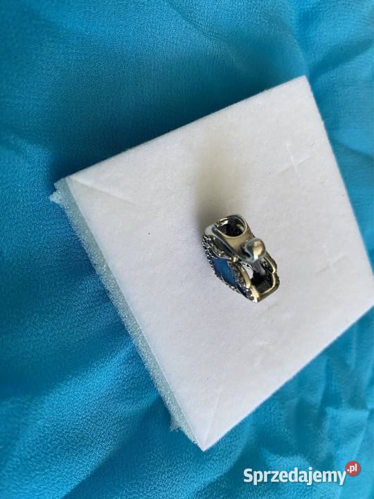 nowa unikatowa zawieszka charms beads błękitny Gdynia