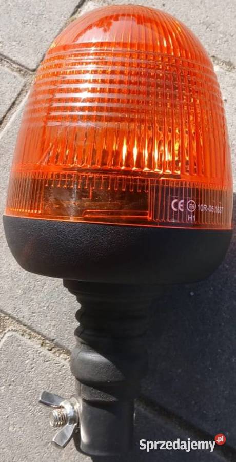 Lampa ostrzegawcza halogen kogut 24V Borzytuchom sprzedam