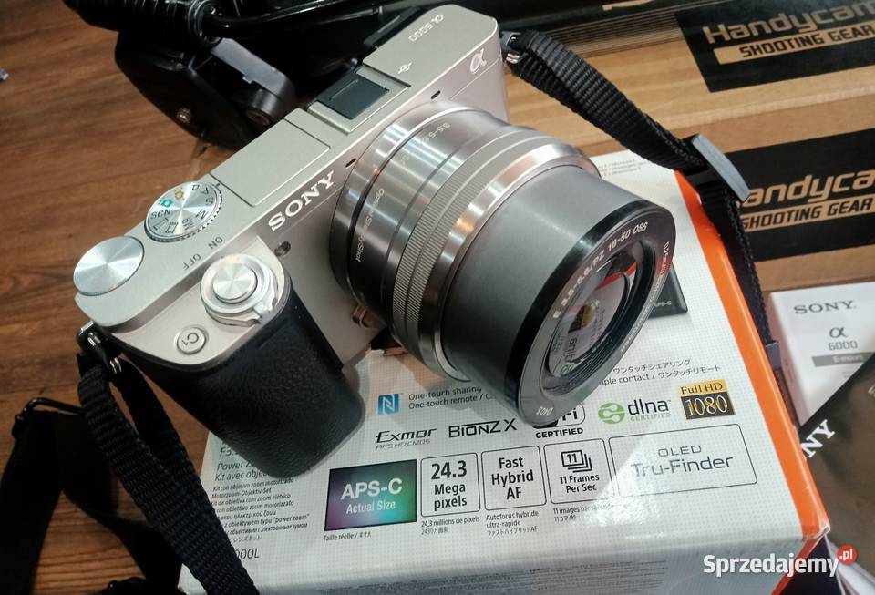 Sony Alpha A6000 ILCE6000L przebieg 7537 Dąbcze sprzedam