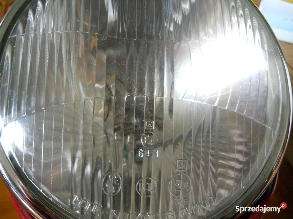 Lampy reflektory przedanie częściowo chromowane małopolskie Biecz