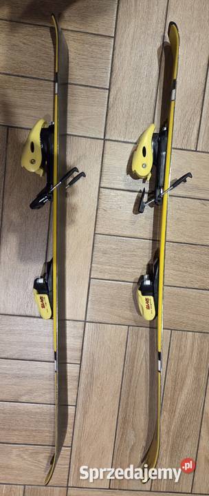 Narty dziecięce z butami plus kijki