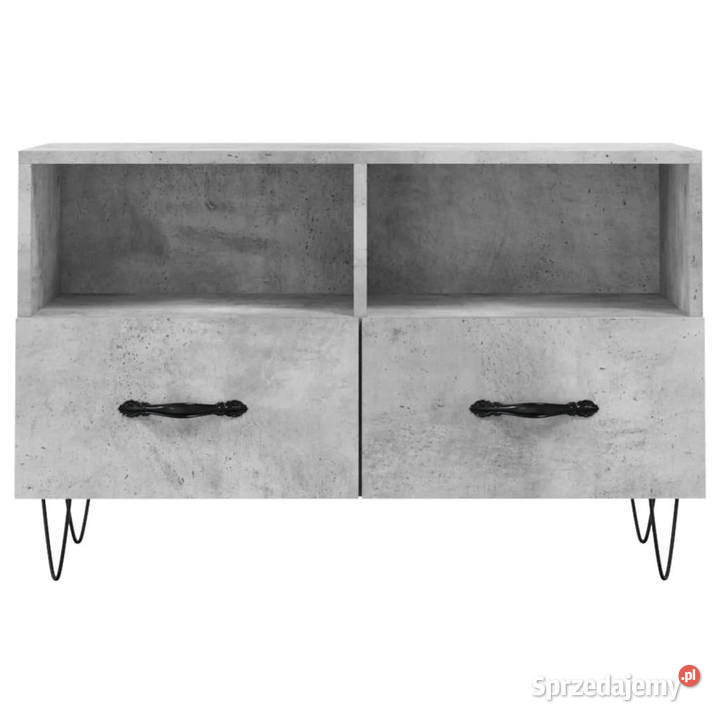 Szafka pod TV szarość betonu 80x36x50 WM828968 Warszawa sprzedam