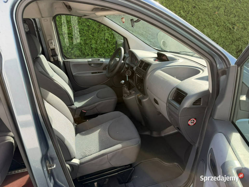 Fiat Scudo Fiat Scudo 2012 20 JTD 8Osobowy II nieuszkodzony Scudo wielkopolskie Gostyń
