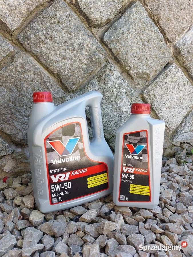 Valvoline 5W50 VR1 Racing Syntetic 4l1l 5l śląskie Jaworzno