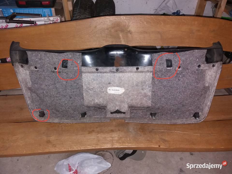 Tapicerka klapy bagażnika Audi A4 B5 AVANT Łążek Chwałowski sprzedam