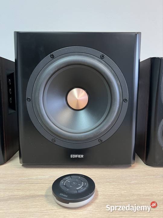 Zestaw Edifier głośniki 21 aktywny subwoofer Słuchawki i głośniki Wrocław