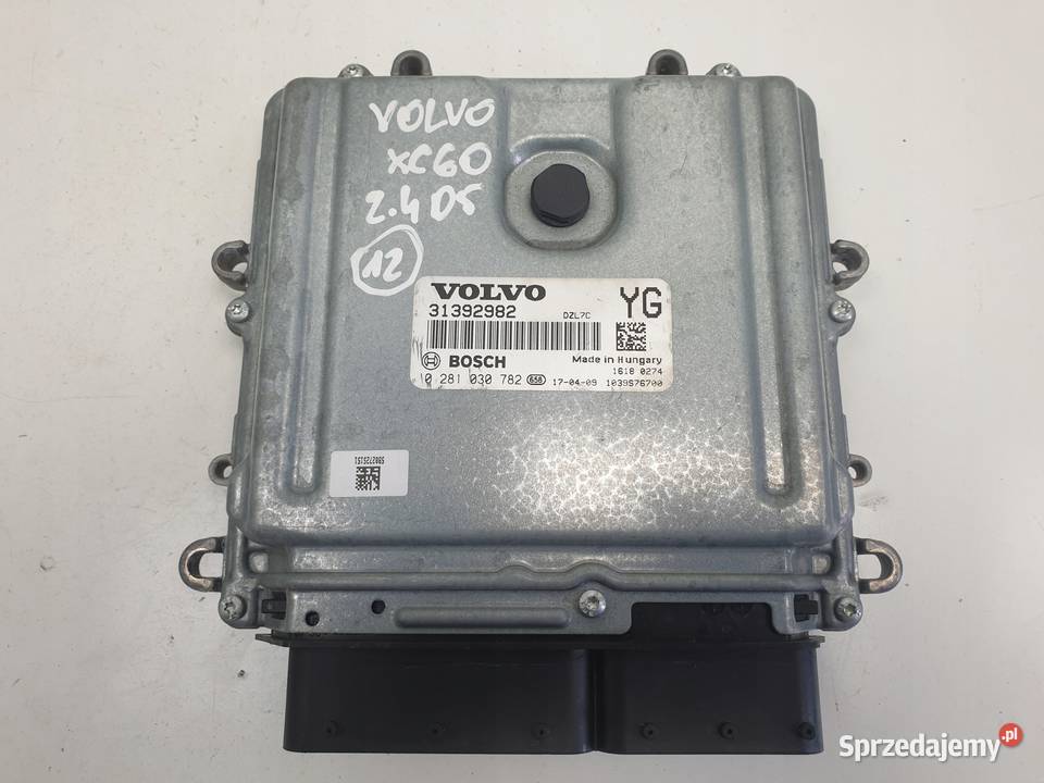Volvo XC60 24 D5 STEROWNIK SILNIKA 31392982 Janów