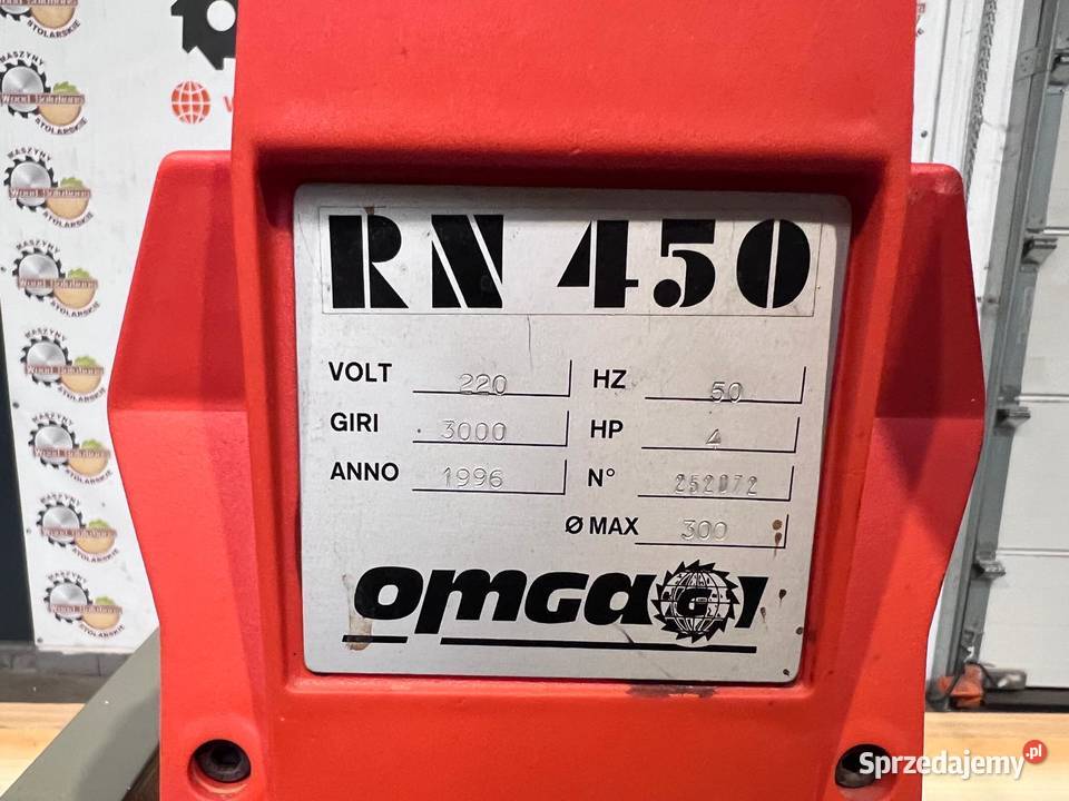 Piła radialna OMGA Radial RN 450 małopolskie Juszczyn