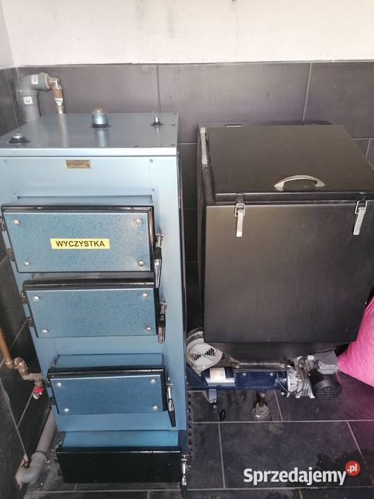 Piec kocioł 12kw podajnik sterownik Bruli Gać