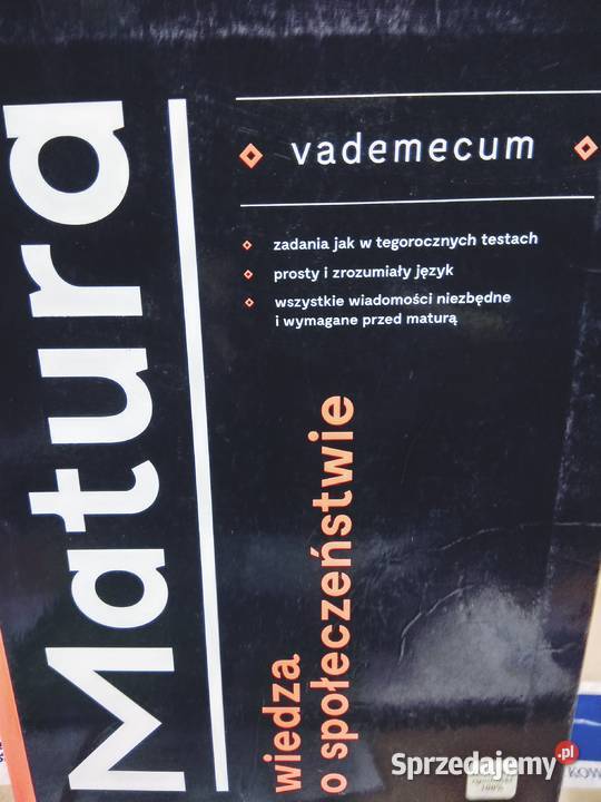 Matura Greg wiedza o społeczeństwie Antykwariat sprzedam