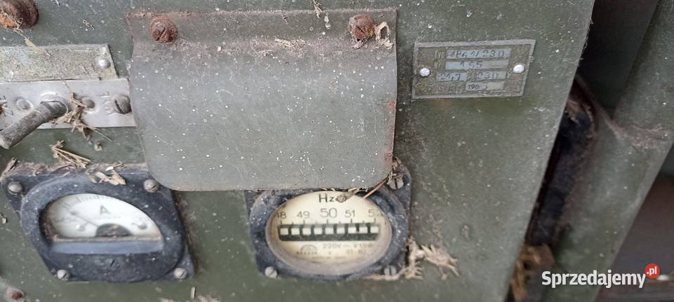 Agregat prądotwórczy Karlema 4 KW na przyczepie Bronisław