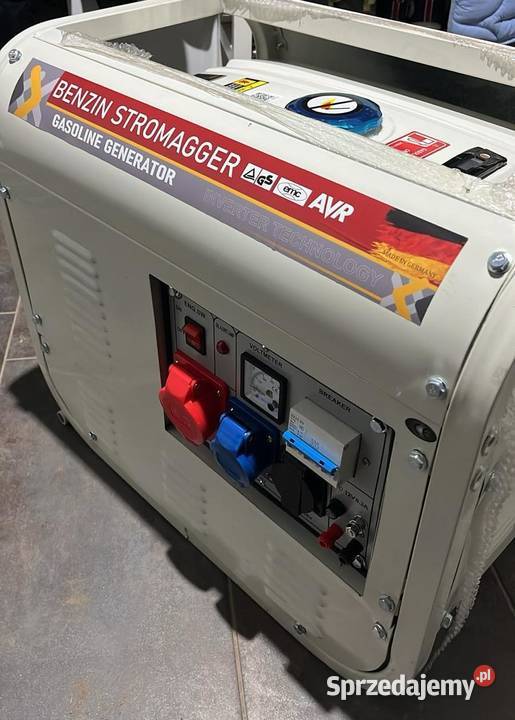 Benzin Stromagger agregat prądotwórczy nowy 4suw