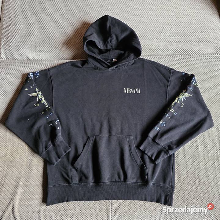 HM oversized fit bluza NIRVANA rozmiar M H&M Kraków