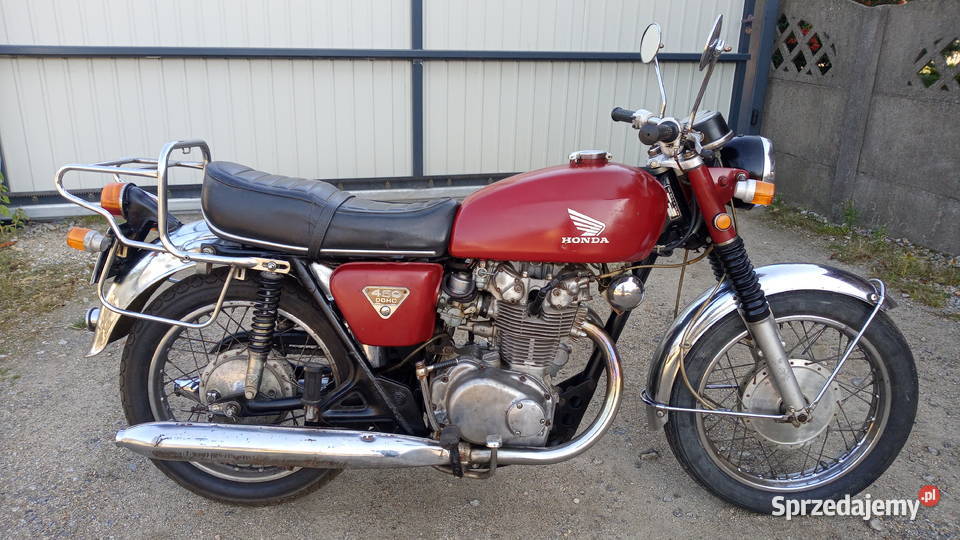 Honda CB 450 Zarejestrowana ładny stan 350cm3 Motocykle, skutery, quady