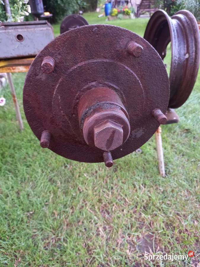 Piasty z osią do vw kubelwagen opel przyczepka Legnica sprzedam