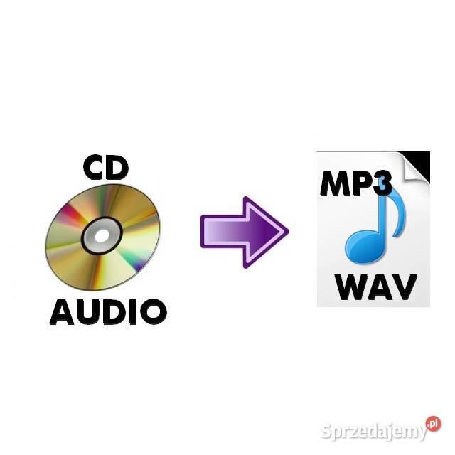 Zgrywanie kopiowanie płyt audio CD do plików MP3 małopolskie Kraków