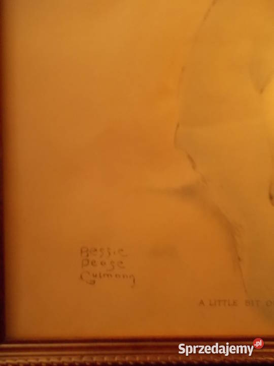 Stara LitografiaTrochę Nieba 1918 Reprint Szczecin