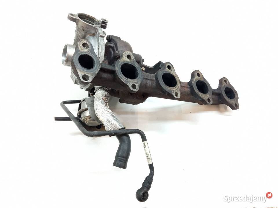 TURBOSPRĘŻARKA DO REGENERACJI 9660641380 16 HDI Rok produkcji 2006 Turbosprężarki