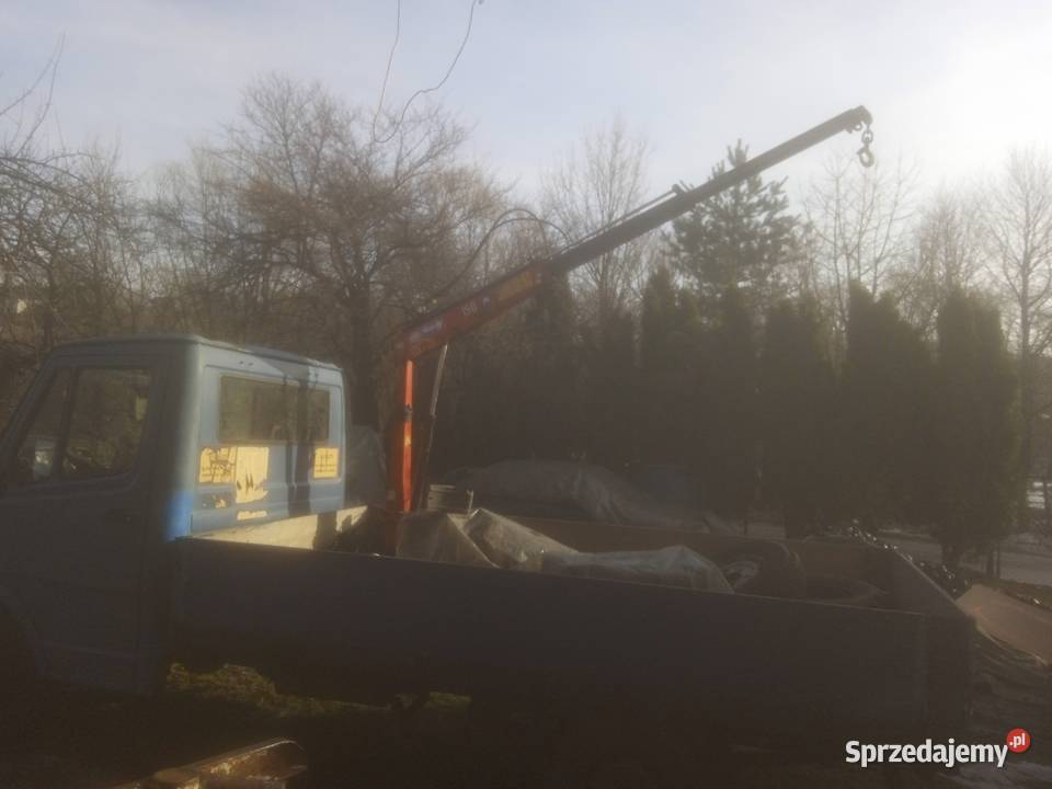 Mercedes 308D z HDSZuraw skrzyniowy bez Mercedes-Benz śląskie Żywiec
