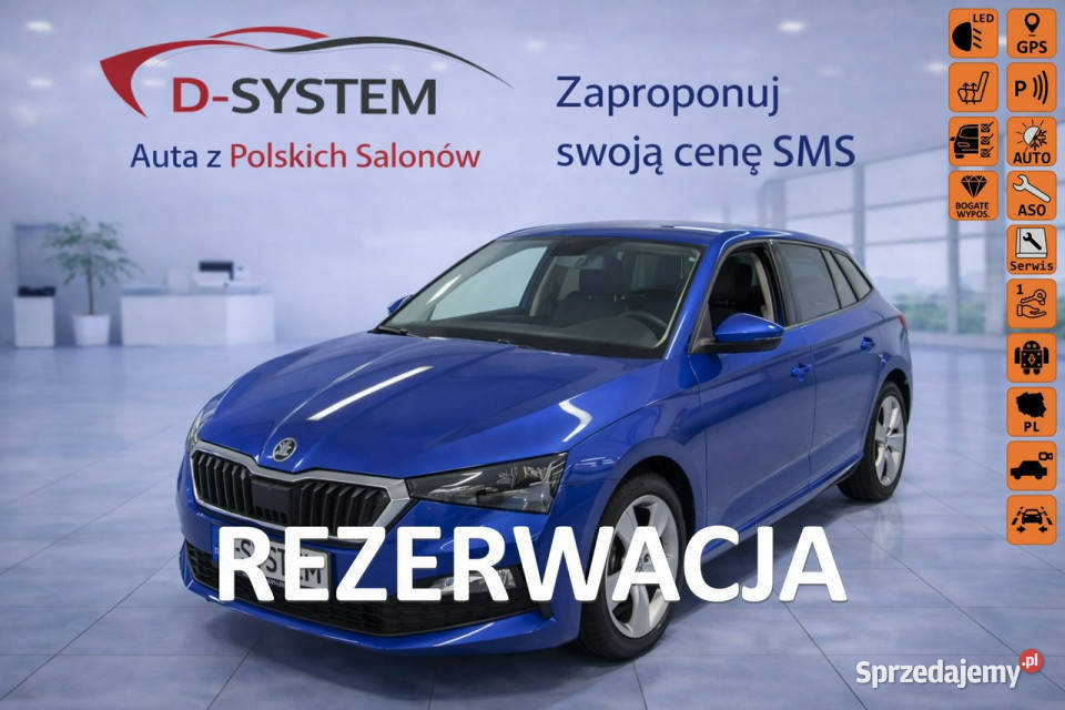 koda Scala 22 Style Salon Polska 1Właściciel isofix Białystok