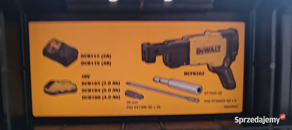 DCF620P2K Akumulatorowa Wkrętarka do GK DEWALT dolnośląskie sprzedam