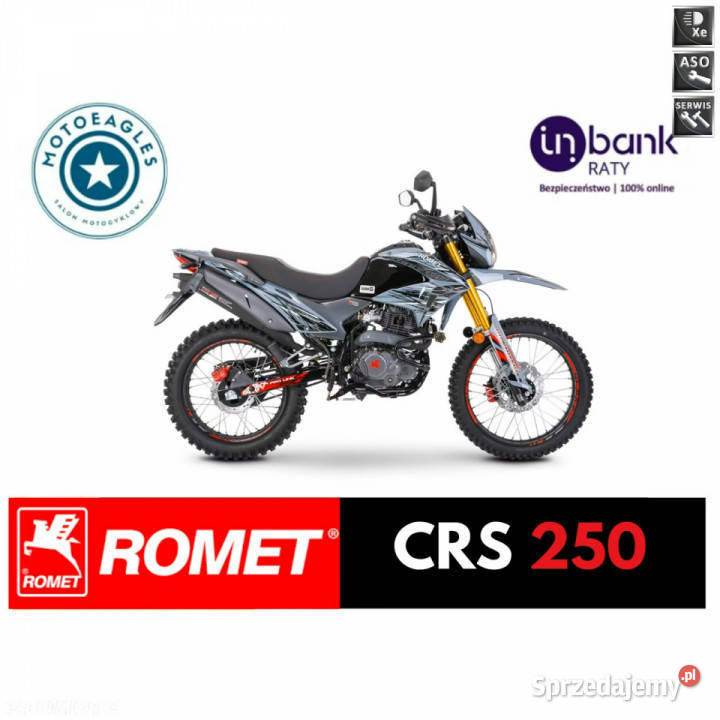 Romet inny Romet crs 250 SUPERMOTO enduro z Romet