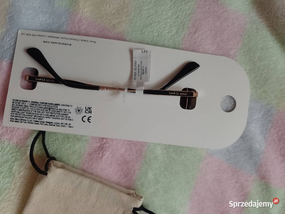 RIVER ISLAND Ekskluzywne okulary sprzedam