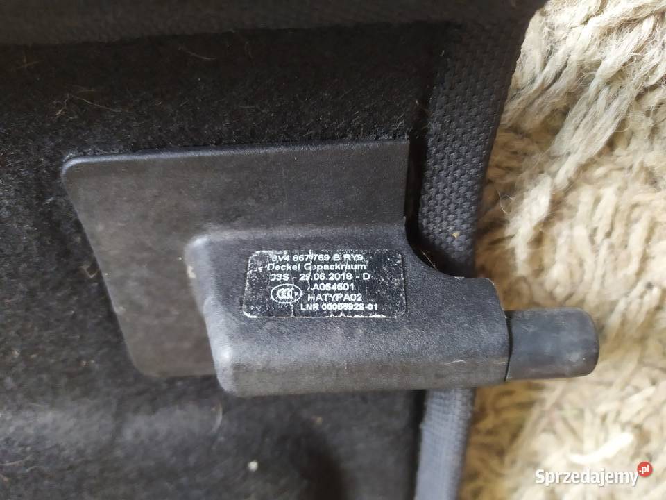 Audi a3 8v4867769b połka tyl tylna bagażnika Starowa Góra