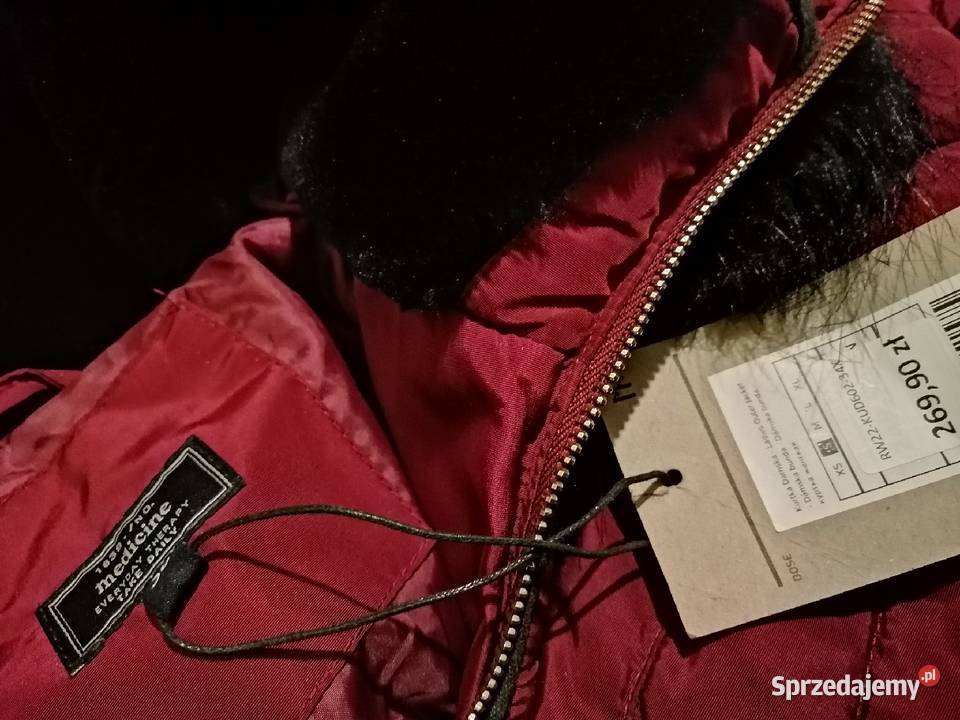 Nowa z metką Kurtka MEDICINE z odczepianym Moda i Styl wielkopolskie Leszno sprzedam