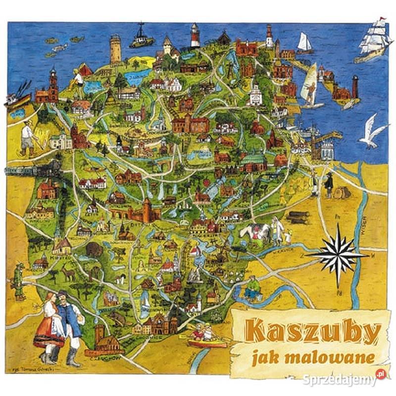 MAPY KASZUBY KASZEBE WYPRZEDAŻ ŚWIAT Bydgoszcz