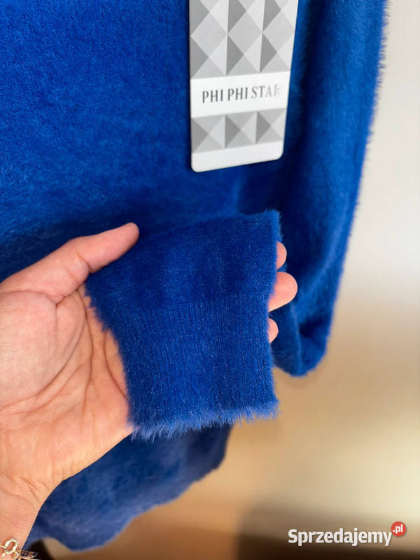 Sweter damski chabrowy przyjemny i miękki Szczecin