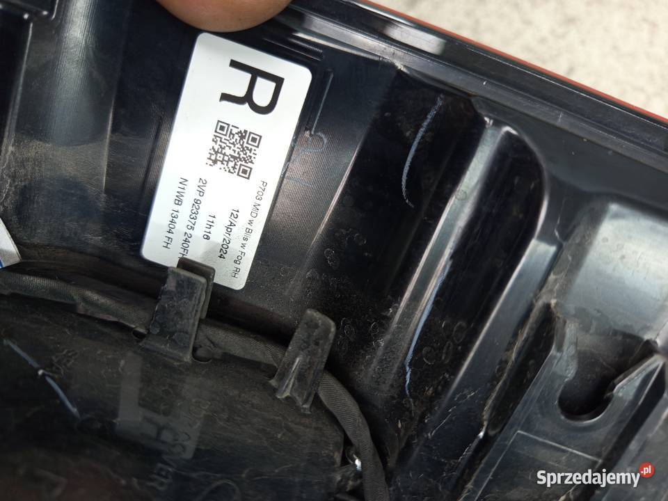 Lampa tylna prawa ford ranger 24 orginal Rzeszów