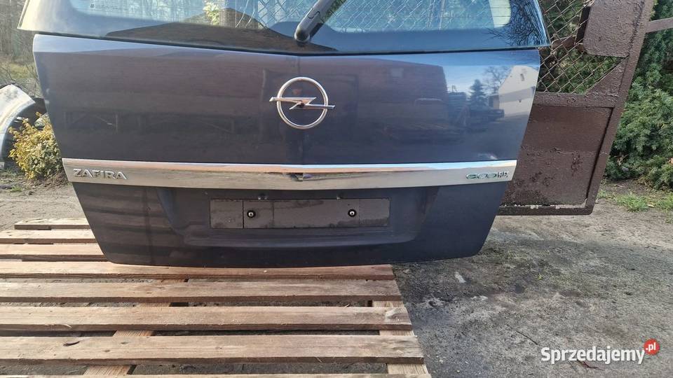 Opel Zafira B z168 klapa tył bagażnika Słowikowo