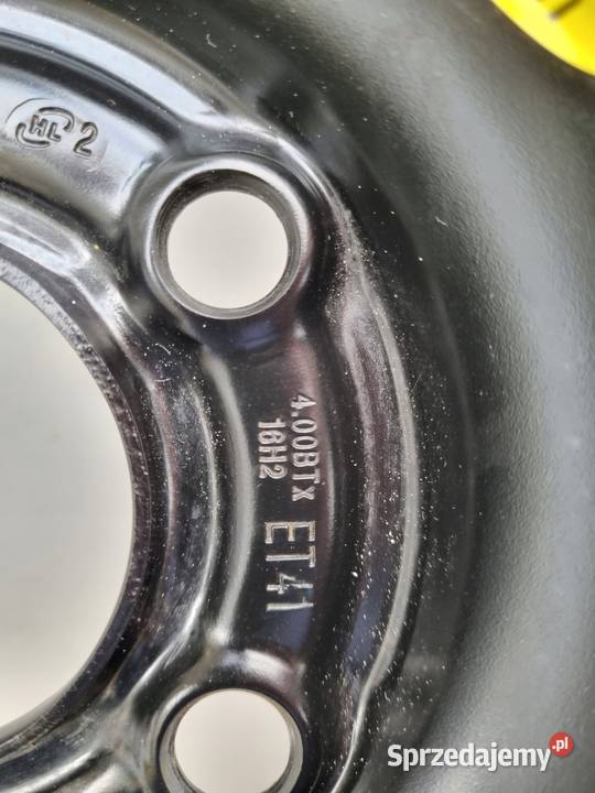 KOŁO ZAPASOWE DOJAZDOWE 12585 R16 Opel Vectra C Rudka