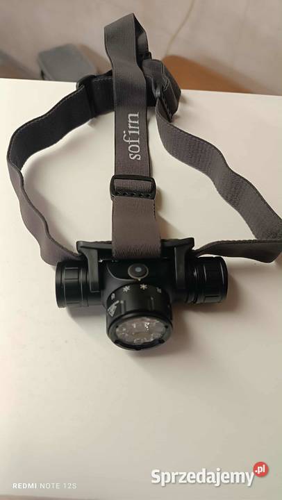 Latarka czołowa SOFIRN HS21 LED nocne wędkowanie