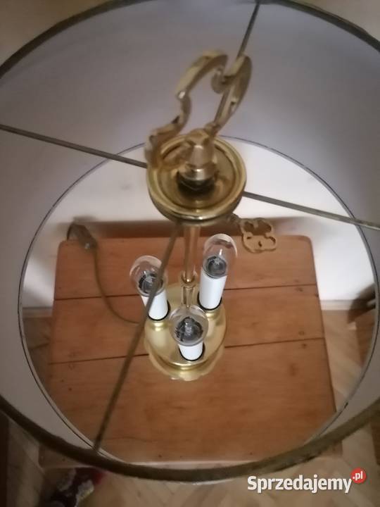 Stara mosiężna lampa z łat 60 tych ART DECO Kraków