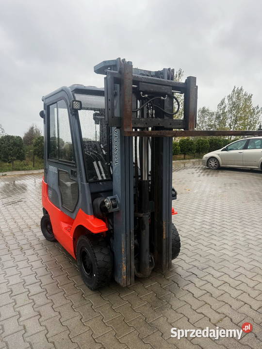 wózek widłowy TOYOTA 7FGF18 LPG 1800 Triplex Wózki widłowe łódzkie Działoszyn