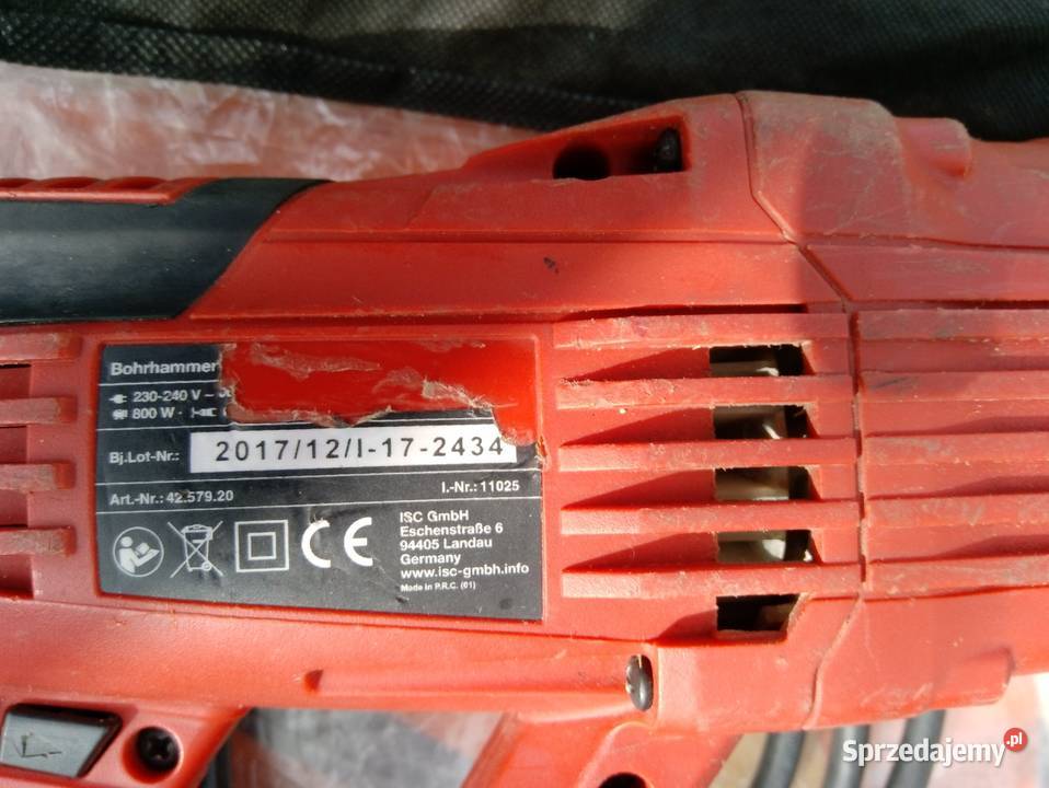 młotowiertarka 1050W siła udaru 4J Einhell Nowy Dwór Mazowiecki
