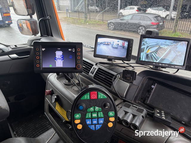 Drogowa Zamiatarka ulic Man Eur 6 Śmieciarki Warszawa