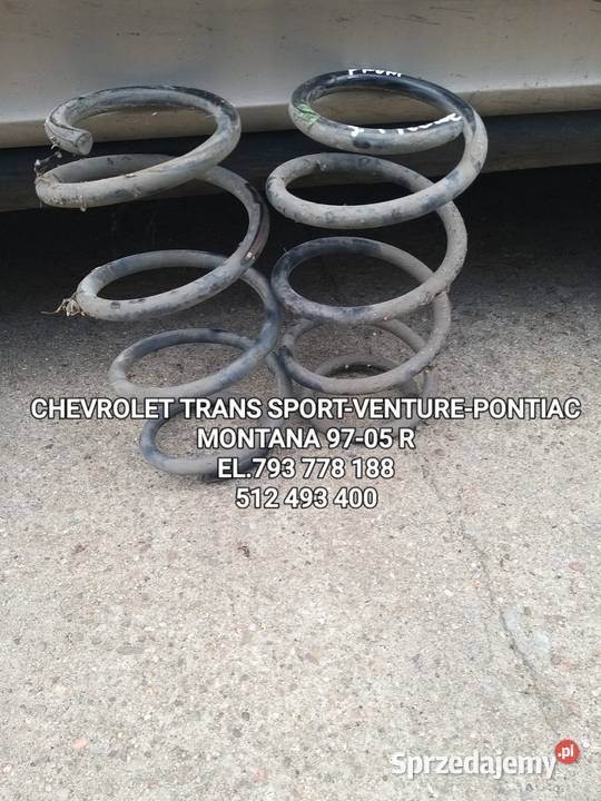 SPRĘŻYNY AMORTYZATORA PRZEDNIEGO CHEVROLET Kawnice sprzedam